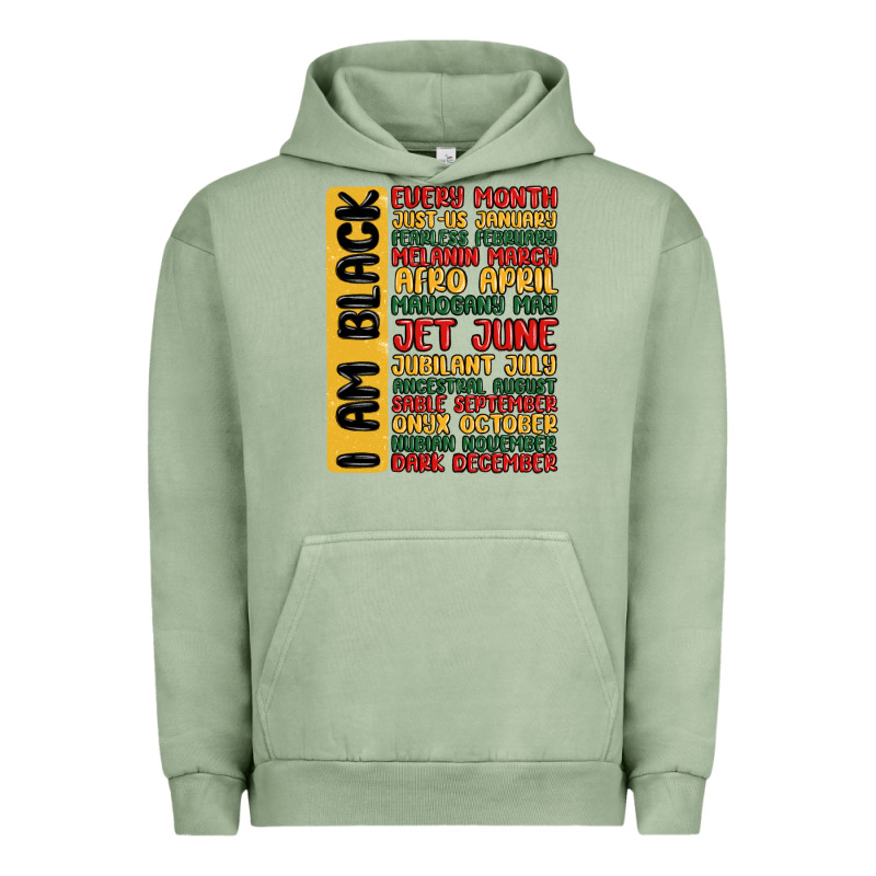 Black History  Month Urban Hoodie by MaliasSmallBusiness | Teevron