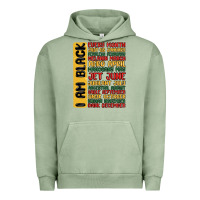 Pigment Oil Green black history  month Urban Hoodie - MaliasSmallBusiness