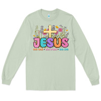 Matcha jesus the way the truth the life Long Sleeve Tee - MaliasSmallBusiness