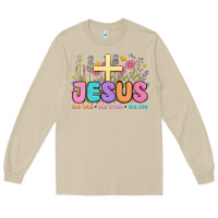 Mushroom jesus the way the truth the life Long Sleeve Tee - MaliasSmallBusiness