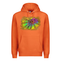 Carrot colorful glitter leopard background Premium Hoodie - RanaPortraitStore
