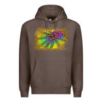 Coffee colorful glitter leopard background Premium Hoodie - RanaPortraitStore