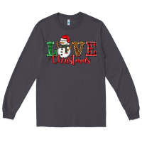 Smoke love christmas snowman Long Sleeve Tee - BarkalooDesign