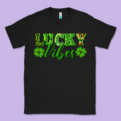 Lucky Vibes Classic Tee Designed By Ranaportraitstore
