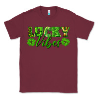 Burgundy lucky vibes Classic Tee - RanaPortraitStore