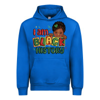 Cobalt i am black history black girl Urban Hoodie - MaliasSmallBusiness