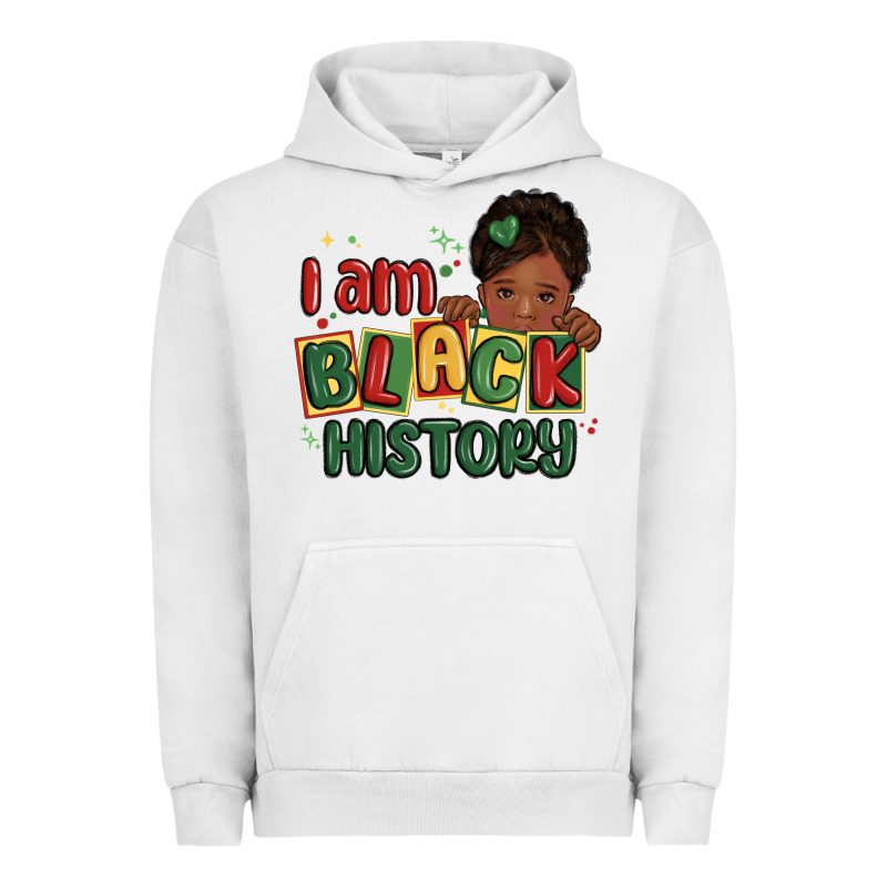 I Am Black History Black Girl Urban Hoodie by MaliasSmallBusiness | Teevron