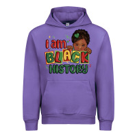 Tulip i am black history black girl Urban Hoodie - MaliasSmallBusiness
