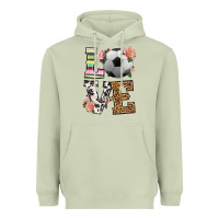 Matcha western love soccer Heavyweight Hoodie - HRA Design Shop