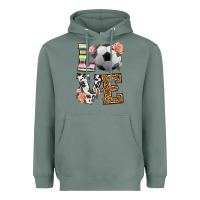 Sage western love soccer Heavyweight Hoodie - HRA Design Shop