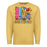 Antique Gold booktrovert Premium Sweatshirt - JahusDesignShop