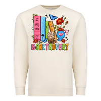 Sandshell booktrovert Premium Sweatshirt - JahusDesignShop