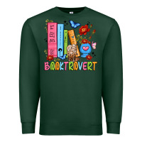 Sports Green booktrovert Premium Sweatshirt - JahusDesignShop