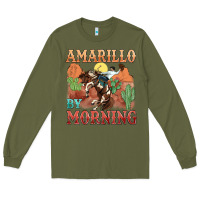 Army Green amarillo by morning Long Sleeve Tee - MaliasSmallBusiness