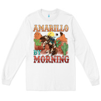 White amarillo by morning Long Sleeve Tee - MaliasSmallBusiness