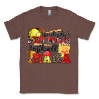 Chestnut somebody's loud mouth softball mama Classic Tee - Zillion Design Studio