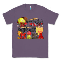 Lavender somebody's loud mouth softball mama Classic Tee - Zillion Design Studio