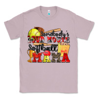 Lilac somebody's loud mouth softball mama Classic Tee - Zillion Design Studio