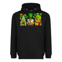 Black St. Patrick's Day gnomies Heavyweight Hoodie - Neo Western
