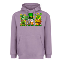 Lavender St. Patrick's Day gnomies Heavyweight Hoodie - Neo Western