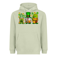 Matcha St. Patrick's Day gnomies Heavyweight Hoodie - Neo Western