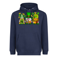 Navy St. Patrick's Day gnomies Heavyweight Hoodie - Neo Western