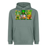 Sage St. Patrick's Day gnomies Heavyweight Hoodie - Neo Western