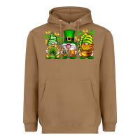 Toasted Coconut St. Patrick's Day gnomies Heavyweight Hoodie - Neo Western