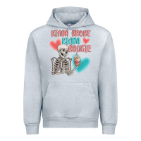 Heather Grey kinda broke kinda bougie Urban Hoodie - MaliasSmallBusiness