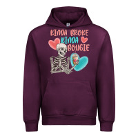 Mauve Wine kinda broke kinda bougie Urban Hoodie - MaliasSmallBusiness