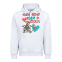 White kinda broke kinda bougie Urban Hoodie - MaliasSmallBusiness