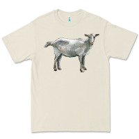 Bone saanen goat Premium Tee - LillyAllenDesigns
