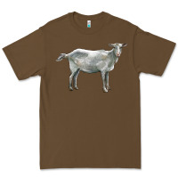 Cacao saanen goat Premium Tee - LillyAllenDesigns