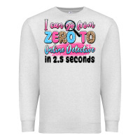 Oatmeal Heather i can go from zero to online detective in 2.5 seco Premium Sweatshirt - JahusDesignShop