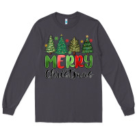 Smoke merry christmas trees Long Sleeve Tee - MaliasSmallBusiness