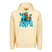 Pina Colada hope tealribbonovarian cancer nails Premium Hoodie - NancyCooperArtShop