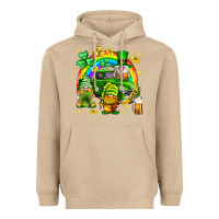 Mushroom St. Patrick's Day gnomies truck Heavyweight Hoodie - Neo Western