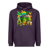 Plum St. Patrick's Day gnomies truck Heavyweight Hoodie - Neo Western