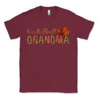 Burgundy basketball grandma with leopard Classic Tee - texasbilliewilder