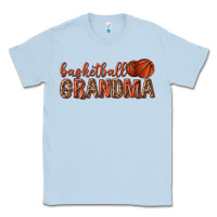Dusty Blue basketball grandma with leopard Classic Tee - texasbilliewilder