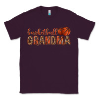 Plum basketball grandma with leopard Classic Tee - texasbilliewilder