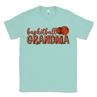 Seafoam basketball grandma with leopard Classic Tee - texasbilliewilder