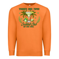 Carrot tanned and tipsy cocktail club sip and chill Premium Sweatshirt - JahusDesignShop