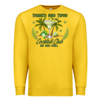 Lemon tanned and tipsy cocktail club sip and chill Premium Sweatshirt - JahusDesignShop