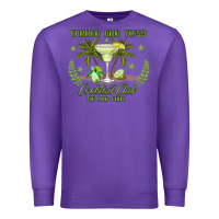 Purple tanned and tipsy cocktail club sip and chill Premium Sweatshirt - JahusDesignShop