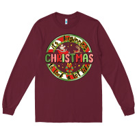 Burgundy it's beginning to look a lot like christmas Long Sleeve Tee - MaliasSmallBusiness