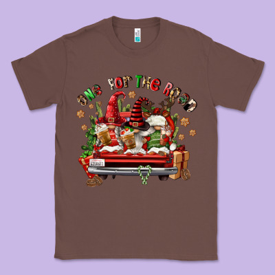 One For The Road Coffee Classic Tee Designed By Fadigitalartstudio