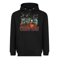 Black the best memories camping Heavyweight Hoodie - SublimationCraftShop