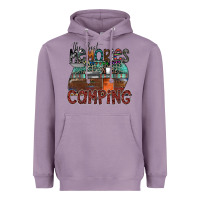 Lavender the best memories camping Heavyweight Hoodie - SublimationCraftShop