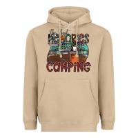The Best Memories Camping Heavyweight Hoodie | Teevron